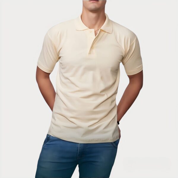 Polo Camisero Crema