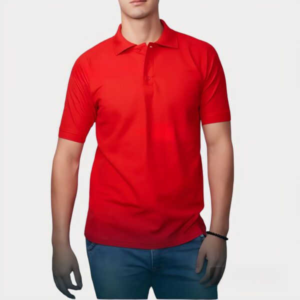 Polo Camisero Rojo